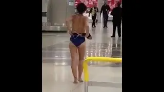 Arrestan a mujer que se paseó desnuda por el Aeropuerto Internacional de Miami