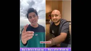 Boy's before breakup 🆚 After breakup |Dil todne se pahele vs Dil tod ke ||DDV_Creation ||SHORTS