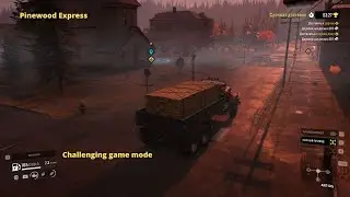 SnowRunner - Прохождение доп. Состязания ( Срочная доставка ) Michigan USA - Challenging game mode