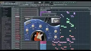 Fl Studio - Virtual guitarist electric edition, Realstrat musiclab, pianissimo, DSK string music