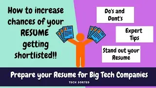 How to make a RESUME that creates Difference? Full Analysis ||  Do's and Don't || Pro Tips || 💥💯