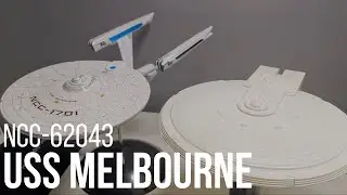 1/1000 Scale Excelsior Class USS Melbourne - Part 1