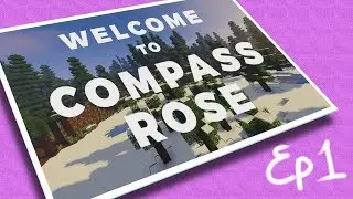 Compass Rose E1 - Banner and Compass