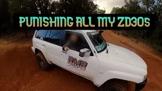 ZD30's getting thrashed//ZD30's mods in the shop