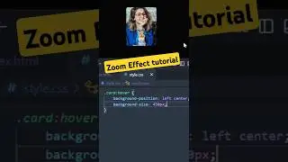 How to create Zoom effects using CSS Ful video 