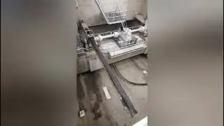 machine work of a bridge in motion, the Amertak brich