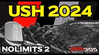 Universal Studios Hollywood 2025 :: Intamin Multilaunch :: Nolimits 2 Pre-Creation (with POV)