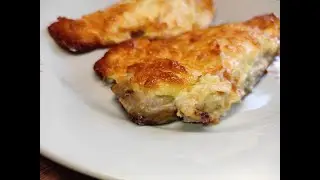 Скумбрия, запеченная с сыром - Baked Mackerel and Cheese.