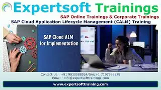 SAP Cloud Application Lifecycle Management (CALM) Training | SAP Cloud ALM Training