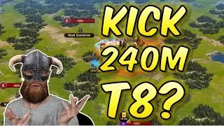 Vikings War of Clans - Kicking a full SH with 240m T8? Yoloooooo 🐱‍🏍