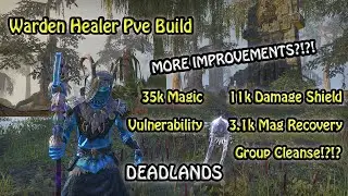 ESO Warden Healer PVE Build: The Wyress (Deadlands)