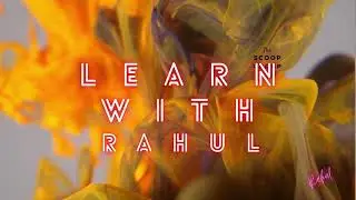 Sell for intro 4k YouTube Lighting Intro Logo For 3$ | Learn With Rahul