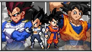 Goku vs Vegeta Sprite Animation Joint (Hosted by Maple Riot)