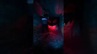 Фото для хеллоуина🎃 Мрачный тоннель 👹 