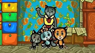 Мультики для малышей - Три котенка - Стать художником (5 сезон | серия 3)