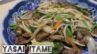 YASAI ITAME (野菜炒め VERDURAS E LEGUMES FRITOS) Saudável, prático,e saboroso e popular