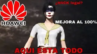 COMO ACTIVAR AUTO APUNTADO PARA HUAWEI⚙️ COMO MODIFICAR EL HUAWEI 😳 PEGA TODO ROJO SIN PROGRAMAS🔴