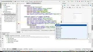 Android Learning - User Input and CardView