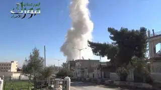 القصف على مدينة  مورك ج4 20 2 2014