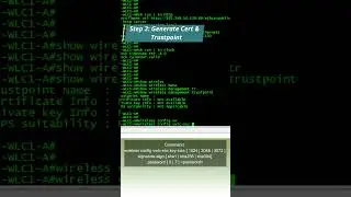 LabMinutes# Fix "DTLS cert-chain not available" on 9800 WLC