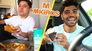 24 SAAT BOYUNCA SADECE MİGROS YEMEKLERİNİ YEDİM! 🥘🍩