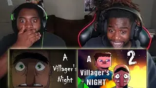 Minecraft: A Villager's Night 1-2 (Animation)| SmokeCounty JK Reaction