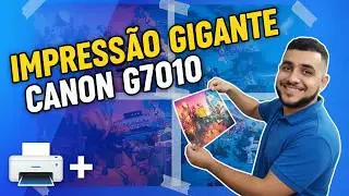 Como Ampliar Imagens em Múltiplas Folhas A4 Usando Impressora Canon G7010 - Tutorial Passo a Passo