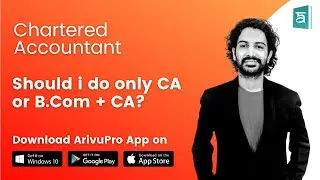 Should I do only CA or B.Com + CA?