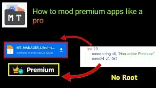 Mod apps like a pro using MT Manager VIP
