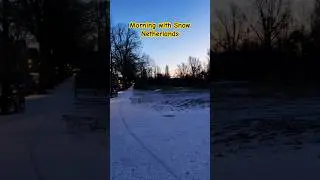 Beautiful morning with snow #shorts #viral #trending #morning #snow #photography #photooftheday