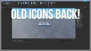 How to get old Roblox Studio icons back (Beta Features)