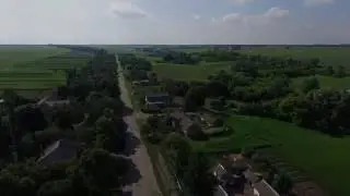 Украинское село з высота