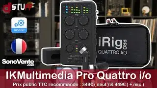 IKMultimedia irig pro quattro i/o 🇫🇷