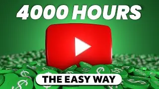 It Is Easy to get 1000 Subscribers FAST with 4000 Hours Watchtime in 2024