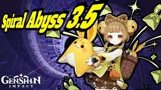 NEW Genshin Impact Spiral Abyss 3.5 Full Star | Genshin Impact
