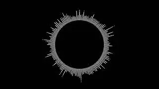 Abstract Music HUD Circle Equalizer Background Pro Video