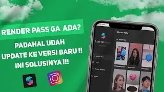 Cara Mengatasi Render Pass, hair segmentation yang tidak ada di spark ar studio
