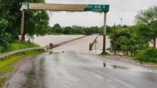 Flood in Betwa River Dated 16/08/2022. Dist- Vidisha
