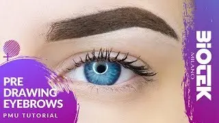 HOW TO DRAW PERFECT EYEBROWS | PreDrawing Permanent Makeup