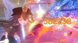 WHAT HU TAO ONE SHOT WITHOUT FOOD BUFF LOOKS LIKE