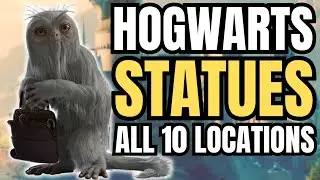 All 10 Hogwarts Demiguise Moon Statue Locations | Hogwarts Legacy