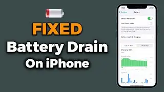 Battery Drain on iPhone Fixed ! How to Fixed iPhone Battery Drain Issue | Apple Info
