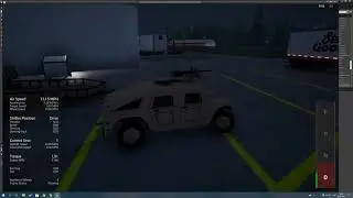 Night driving in UE 4