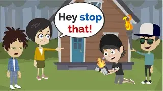 Lisa's House is SET ON FIRE! | Basic English conversation | Learn English | Like English
