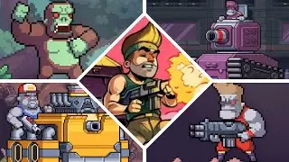 Omega Strike - All Bosses + Ending