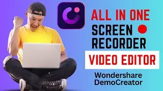 How To Screen Record On Windows/PC/Laptop | DemoCreator 8.0 Full Tutorial