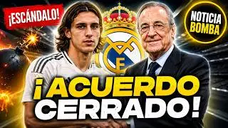 🚨¡ESCANDALO TOTAL! 💥¿COMO EL MADRID FICHÓ CALAFIORI TAN RAPIDO? NOTICIAS DEL REAL MADRID HOY