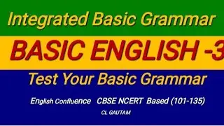 Integrated Basic English Grammar, To improve your spoken language