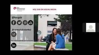 Koç University Professional Masters Virtual Open Day - MSc International Management (MIM) Session