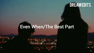 Olivia Rodrigo & Joshua Bassett - Even When/The Best Part (HSMTMTS) (Tradução/Legendado)